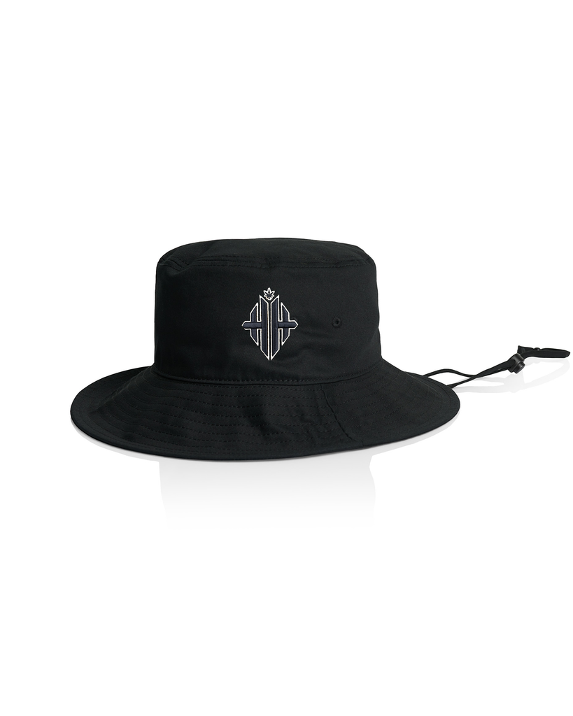 Bucket hat black and white online